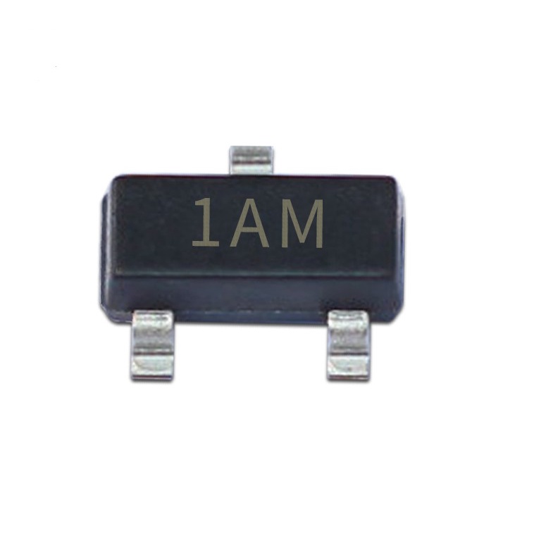 แผ่นแพทช์ MMBT3904 ผ้าไหม 1AM SOT-23 NPN Triode 2N3904