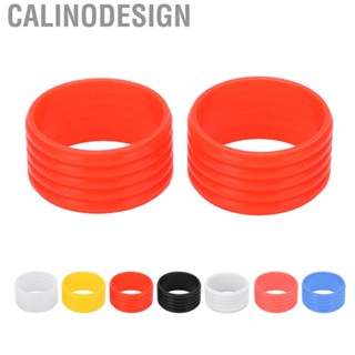 Calinodesign Tennis Racket Sealing Ring Reusable Silicone Racket Ring for Racquets