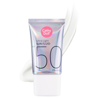 ❤️❤️ กันแดดเนื้อเซรั่ม Cathy Doll Ultra Light Sun Fluid SPF50 PA++++ 15ml