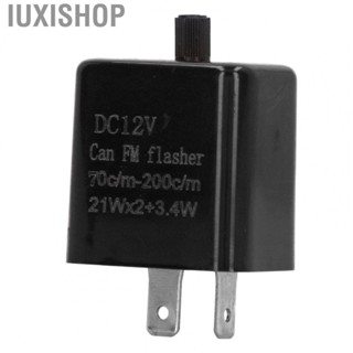 Iuxishop Flasher Relay  Turn Signal Flasher Relay Plug and Play for Motorcycle