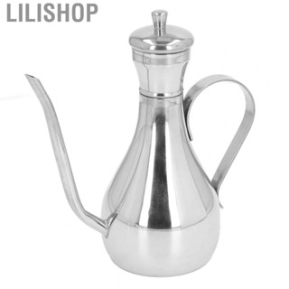 Lilishop Stainless Steel Oil Bottle  Stainless Steel Oil Can  Grade  Corrosion  for Restaurant