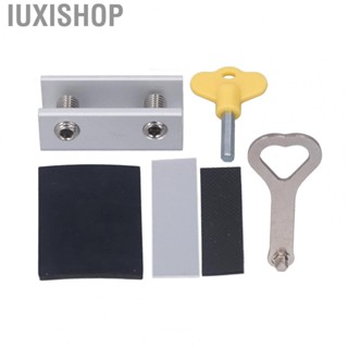 Iuxishop Window Lock  Easy Installation Firmly Fixed Security Door Lock  for Horizontal Sliding Door