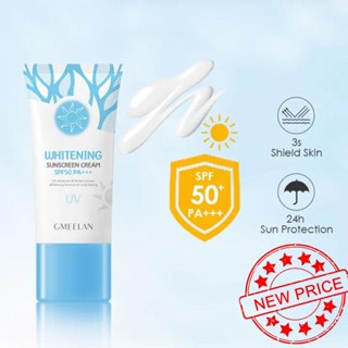 Gmeelan ครีมกันแดดไนอะซินาไมด์ ไวท์เทนนิ่ง Spf50 Uv 50 มล. M9I4