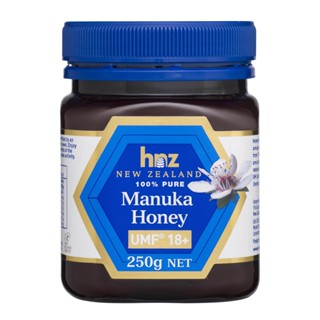 น้ำผึ้งมานูก้า ยี่ห้อ HNZ Honey New Zealand UMF 18+ ขนาด 250กรัม