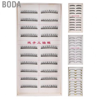 Boda 3D Fake Eyelashes  10 Pairs  Light  Handmade Fake Eyelashes  for Makeup