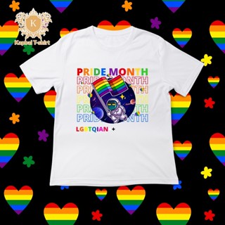 [S-5XL]S-5XL เสื้อยืดแขนสั้นและแขนกุด ลาย pride month เทศกาลไพรด์ เสื้อลาย LGBTQ+