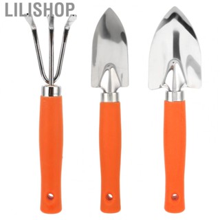 Lilishop Garden Hand Tools Orange Glossy Polishing Garden Tool Set for Bonsai Plants