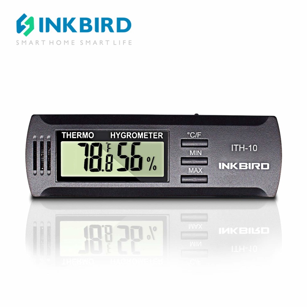 Inkbird ITH-10 เครื่องวัดอุณหภูมิ และความชื้น แบบดิจิทัล