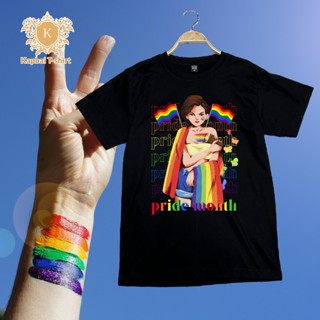 S-5XL เสื้อ LGBTQIAN+ เทศกาล Pride Month เสื้อแขนกุด เสื้อแขนสั้น ใส่ได้ทั้งชายและหญิง