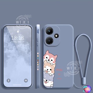 เคส Realme C53 C55 C35 C30 C30S C25 C25Y C21 C21Y C20 C15 C12 C11 2021 โทรศัพท์มือถือ แบบนิ่ม ลายสัตว์เลี้ยงน่ารัก สําหรับ(3GG)