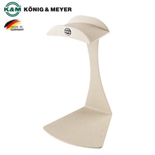 K&amp;M® 16075 Headphone Table Stand ที่วางหูฟัง ที่แขวนหูฟัง (Sand Beige) แบบตั้งโต๊ะ มีแผ่นยางป้องกันเมื่อใช้งาน (Model: 16075-000-42) ** Made in Germany **