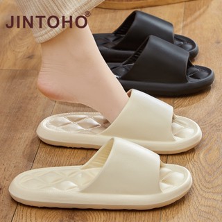 Jintoho รองเท้าแตะแพลตฟอร์ม ขนาดใหญ่ ทนต่อการสึกหรอ แฟชั่นฤดูร้อน สําหรับคู่รัก ไซซ์ 36-45