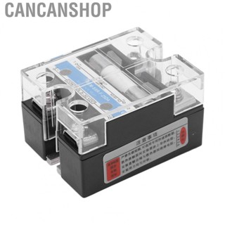 Cancanshop Single Phase  State Relay with Fuse Overcurrent Protection High Sensitivity 25DA SSR