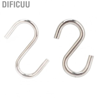 Dificuu S Shaped Hooks  Strong Durable 10 Pieces S Hooks  for Bags