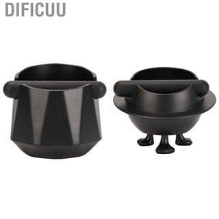 Dificuu Coffee Knock Box ABS Coffee Grind Dump Bin for Coffee Bar