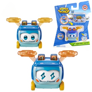 ของเล่นฟิกเกอร์ Super Wings S5 Super Pet Astra Leo Sunny Transforming Change Expressions พร้อมไฟ สําหรับเด็ก ของขวัญวันเกิด RYKU&amp;-&amp;*