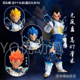 โมเดลฟิกเกอร์ Dragon Ball GK Super Saiyan Four-Headed Eagle LX Vegeta ของเล่นสําหรับเด็ก