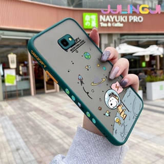 เคสโทรศัพท์ ซิลิโคนนิ่ม ใส กันกระแทก ลายการ์ตูนสนูปปี้อวกาศ สําหรับ Samsung galaxy J4 2018 J4 Plus 2018 J4 Prime