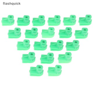 Flashquick สกรูน็อตยึดกันชน แบบพลาสติก สําหรับ Audi Ford Focus Opel Vauxhall AD-047 20 ชิ้น