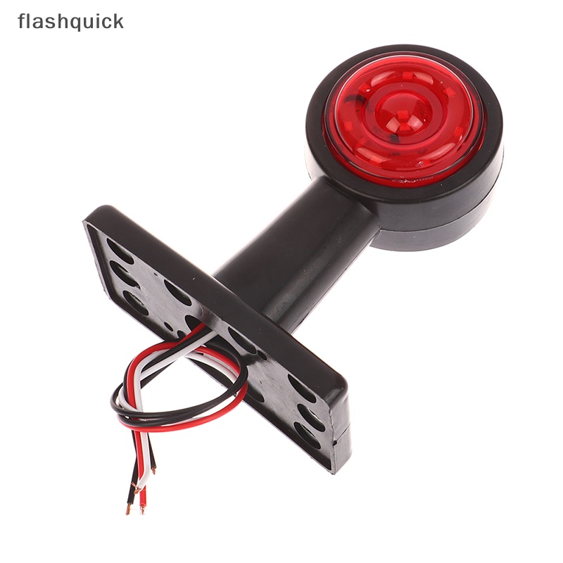 Flashquick 1 ชิ้น ตําแหน่งไฟ รถพ่วง ไฟท้าย LED โคมไฟ สําหรับรถบรรทุก ไฟมาร์กเกอร์ด้านข้าง ดี