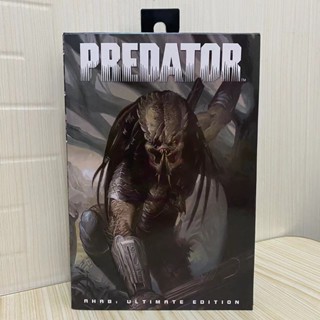 Neca 51569 โมเดลฟิกเกอร์ Pvc รูปปั้นนักล่า Ahab Predator Ultimate 7 นิ้ว สําหรับเก็บสะสม