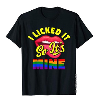 S-5XL sadasเสื้อยื ฉันเลียมันดังนั้นมันของฉัน -- ตลก LGBT จับคู่ของขวัญเสื้อยืดครอบครัวบุรุษเสื้อยืดด้านบนฮิปฮอปท็อปส์ซู