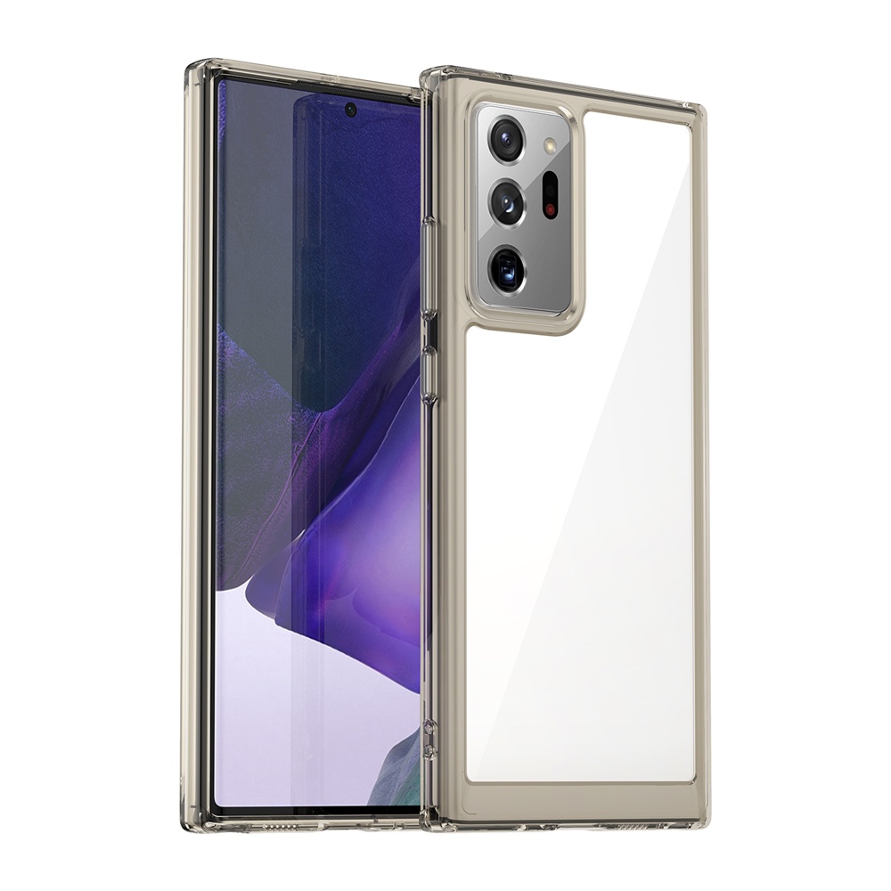 เคสโทรศัพท์มือถือ PC TPU แบบใส กันกระแทก สําหรับ Samsung Galaxy Note 20 Ultra Note 10 Plus 10+ 5G - รูปที่ 7