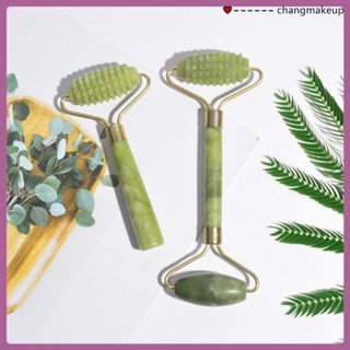 Green Phoenix Jade Roller ลูกกลิ้งนวดเหล็กเส้นตรง Thorn Double Roller cod