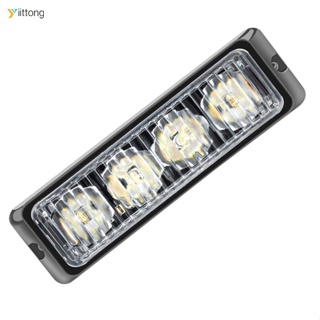 Yt- ไฟสัญญาณเลี้ยว Led 4 ดวง 12-24v กันน้ํา สําหรับรถจักรยานยนต์ รถบรรทุก 2 ชิ้น