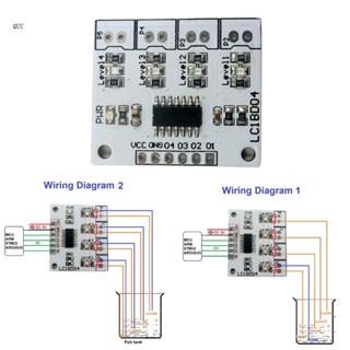 Quu บอร์ดโมดูลควบคุมเซนเซอร์วัดระดับของเหลวอัจฉริยะ พร้อมจอแสดงผลดิจิทัล 4 หลัก สําหรับแอปพลิเคชันอุตสาหกรรม