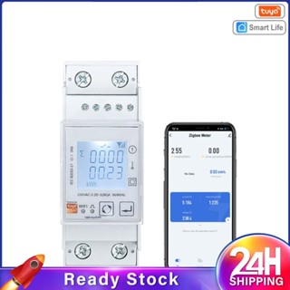 ❥❥ Tuya Wifi Zigbee 110v 220v 80a Smart Single Phase Two-way Bidirectional Energy Meter Timer Power Consumption Monitor Kwh Meter