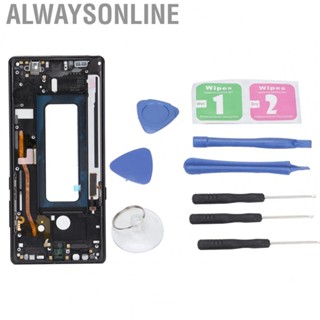 Alwaysonline Back Housing Bezel  Mid Frame Housing Durable Precise  for Galaxy Note 8 N950F N950U