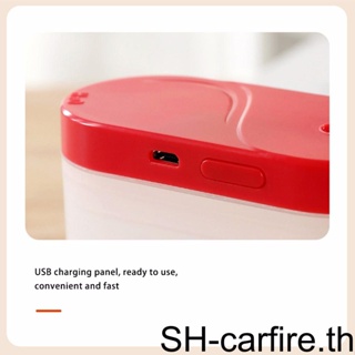 [carfire] เครื่องทําความชื้นอโรมา ไฟ LED 260 มล. ชาร์จ USB สําหรับห้องนอน รถยนต์ นักเรียน ผู้ใหญ่