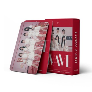 IVE การ์ด โปสการ์ด WAVE KPOP LOMO Card 55 ชิ้น/กล่อง