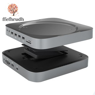 ฮับ USB C พร้อมเคส HDD Enclosure 2.5 SATA NVME M.2 SSD HDD HDMI สําหรับ Mac Mini 4K 30HZ