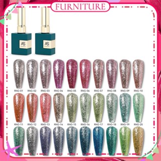 ♕ As Explosive Flash Platinum Nail Polish Gel Pink Green Bottle Series Sparkling Glitter Phototherapy Glue Nail Art For Nail Shop 15ml 3.0 Designs FURNITURE