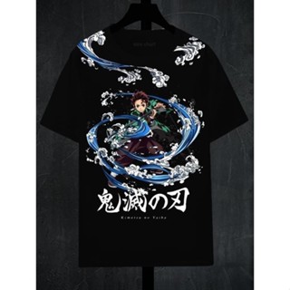 S-5XL Tanjiro limited edition เสื้อยืดแขนสั้น