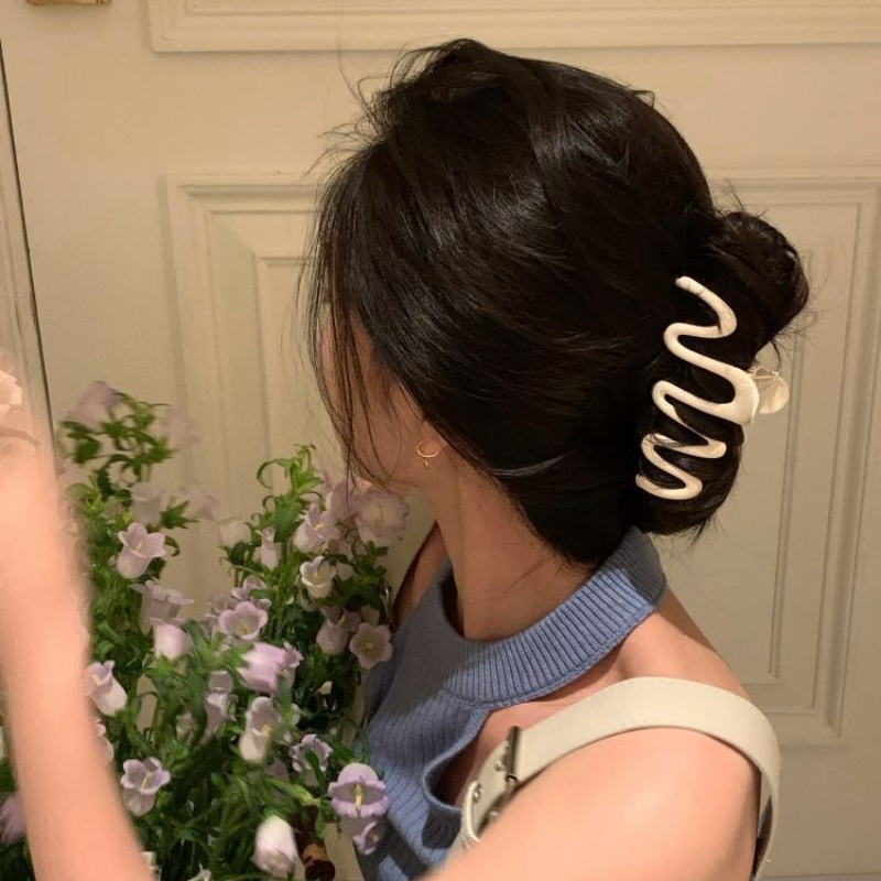 กิ๊บติดผม อะคริลิค ลายคลื่น เครื่องประดับ สําหรับเด็กผู้หญิง - รูปที่ 3