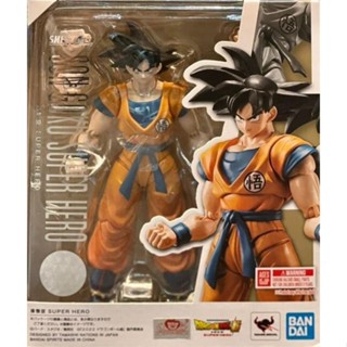 [โปรโมชั่น พร้อมส่ง] Bandai SHF Dragon Ball super Son Goku ซูเปอร์ฮีโร่ ขยับได้