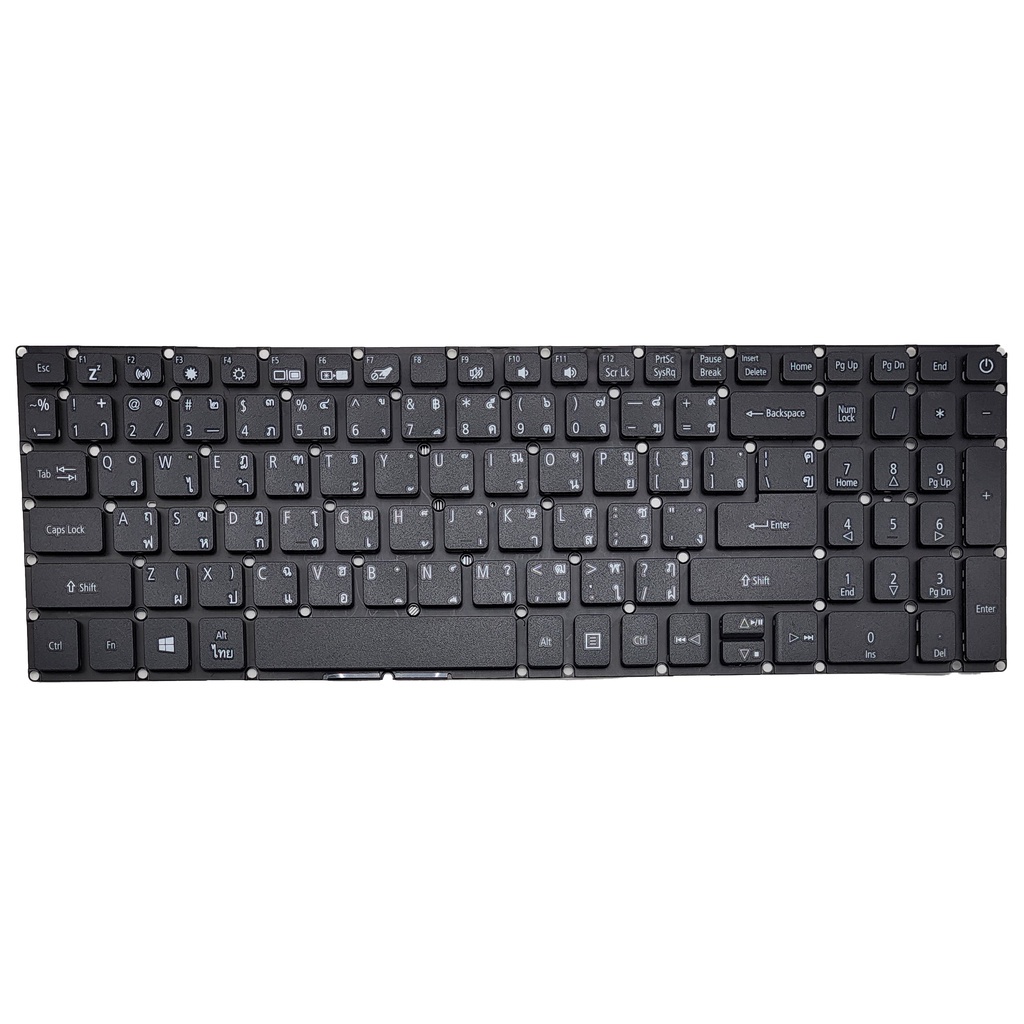 Keyboard Acer คีย์บอร์ด เอเซอร์ AspireA315 315-14 A315-41 A315-53 A515 A315-53G-38YX A315-41 A515-52 A515-51 A315-5