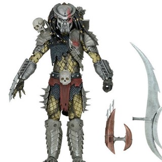 Neca Scar Face Sha Star Predator แผลเป็นเหล็ก แบบสองหัว ขยับได้ 23 ซม. รุ่น Eagle Deluxe J7BW