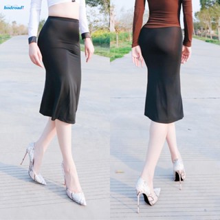 【HODRD】Womens Skirts Sexy Stretchy Summer Ultra-thin Bodycon Breathable Casual【Fashion】