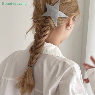 [Beautyupyang] กิ๊บติดผม รูปดาวห้าแฉก ทรงไม่สมมาตร เครื่องประดับ สําหรับผู้หญิง y2k