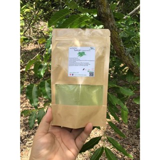 ผงใบสะเดา ขนาด100กรัม Neem leaves powder ผงบดล้วน100%ไม่ผสม ใช้เป็นชาหรือประกอบอาหาร ออแกนิค คัดสรรสมุนไพร