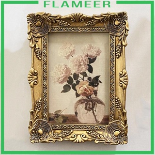 [Flameer] กรอบรูปเรซิ่น แนวตั้ง สําหรับตกแต่งบ้าน ห้องนั่งเล่น ห้องโถง