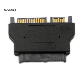 Turbobo อะแดปเตอร์แปลง SATA 22 Pin ตัวเมีย เป็น Micro SATA 16 Pin ตัวผู้ 3.3V 1.8 นิ้ว