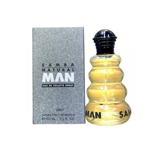 ปลอมคืนเงิน Samba Natural For Men Eau De Toilette Spray 3.3 oz/100 ML.