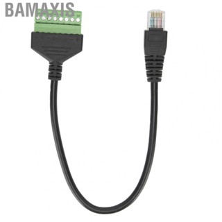 Bamaxis PVC RJ45 Male Plug To Green No Welding Terminal Short Line Cable Adapter Access