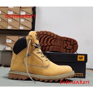 Original Caterpillar Men FOOTWEAR Work Genuine Leather Boot Shoes 2140Q1 911 230 P2