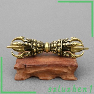 [Szluzhen1] Vajra Pestle อุปกรณ์เสริมฮวงจุ้ยทองแดงทิเบต สําหรับสะสม